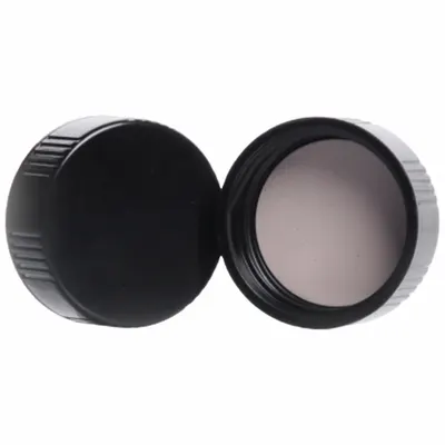 KIMBLE Cap: 31 mm Dia, Black, Phenolic, Rubber, 28-410 mm Screw Closure Size, Autoclavable - Screw On Caps