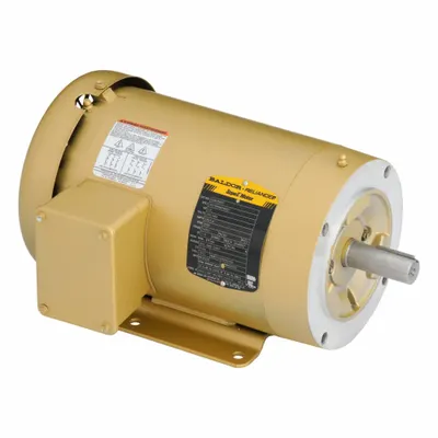 BALDOR General Purpose Motor: C-Face Mount, Totally Enclosed Fan Cooled, 1 1/2 hp - C-Face 3-Phase General Purpose AC Motors