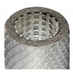 Activated carbon replacement filter element for compressed air systems. Removes oil vapor, odors, and hydrocarbons from compressed air lines. Designed for use in compatible Parker filter housings.
