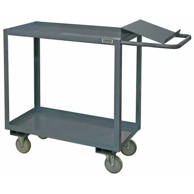 OEM Utility Cart: 1,200 lb - Order-Picking Utility Carts with Lipped Metal Shelves