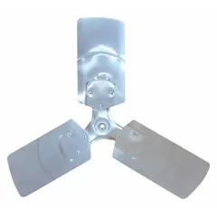 Replacement propeller for HVAC and refrigeration systems. Used to move air across condensers, evaporators, and heat exchangers in commercial refrigeration units, air-cooled condensers, and industrial ventilation setups.