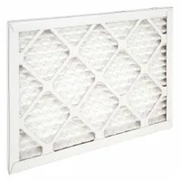 Pleated Air Filter: 14 in x 20 in x 1 in, MERV 13, LEED/Green