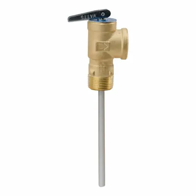 Watts Temperature and Pressure Relief Valve: MNPT x FNPT, 3/4 in x 3/4 in Connection Size - ASME Section IV Temperature & Pressure Relief Valves