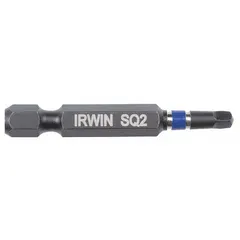 This 2-pack of #2 impact bits is made from S2 steel with a hex shank and standard tip style. Designed for use with impact drivers, the bits provide a secure fit for driving screws in construction, woodworking, and general assembly tasks.