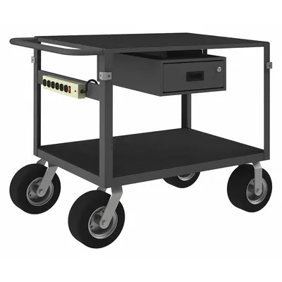 OEM APPROVED VENDOR Instrument Cart with Flush Metal Shelves - Instrument Carts with Flush Metal Shelves