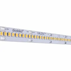 This 24V DC dimmable tape light delivers 298 lumens at 3500K white light. It is 16 3/8 ft long with a top bend configuration for flexible installation along corners and edges. Suitable for accent and task lighting in commercial and residential spaces.
