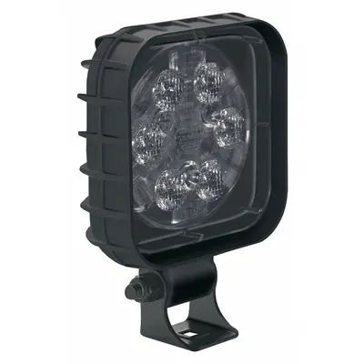 J.W. SPEAKER Vehicle Work Light: Square, Spot, LED, Bolt, DT04-2P Connector, Surface Mount - Vehicle Standard Spotlights