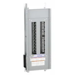 Square D NQ42L2C is a 225 A main lug convertible panel interior with 42 spaces. It features a copper bus and is compatible with QHB, QOB, and QOB-VH circuit breakers. Dimensions: 33 in height, 10 7/16 in width. Suitable for electrical distribution in commercial and industrial facilities.