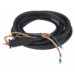 Replacement pendant cord for CM Lodestar (627) electric chain hoists. Provides Up/Down control for raising and lowering loads. Cord length is 16.5 ft. Used in industrial overhead lifting applications.