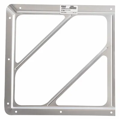 BRADY Vehicle Placard Holder: Front Plate Placard Holder, 10 3/4 in Wd, 10 3/4 in Ht - Placard Holders
