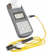 STARRETT Hardness Tester: Alloys/Steel, +/- 0.5% Accuracy, Ball, 25 HRC Measuring Range - Min, Leeb (MPN 3810A)