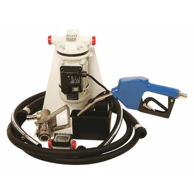 LIQUIDYNAMICS INC. Electric Drum Pump: 115 V AC, 1/10 hp HP, Polypropylene - Tote-Mount DEF Dispensing Pump Systems