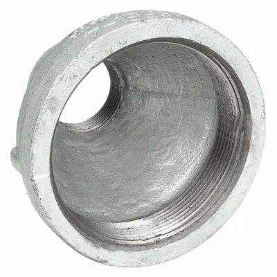 OEM Malleable Iron Medium-Pressure Threaded Pipe Fitting, 4 in x 1 1/2 in - Medium-Pressure Threaded Pipe Fittings