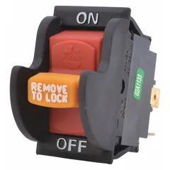 Switch component for use with model 10N694. Suitable for controlling electrical circuits in industrial equipment, commonly applied in maintenance and repair tasks within manufacturing and facility operations.