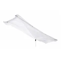 PIG Leak Diverter Tarp: 7 ft Lg, 3 ft Wd, Straps Leak Diverter Mounting, Polyester/PVC, Clear (MPN TLS673-TR)