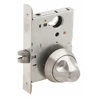 SCHLAGE L9010 SK1 630 Passage Knob Lockset, Stainless Steel, Ligature-Resistant - Passage Knob Locksets