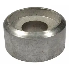Replacement roller for industrial lift tables. Supports vertical movement of lift table platforms in material handling and assembly line applications.