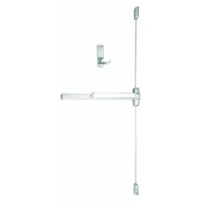 VON DUPRIN 9927DT 4 US28 Surface Vertical Rod Push Bar - Surface Vertical Rod Push Bars