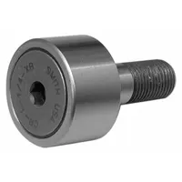 SMITH BEARING Cam Follower: 1 in Dia, Std, 1 Row, Open, Hex Socket, Flat, 5/8 in Roller Wd (MPN CR-1-B)