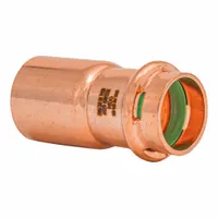 QUICKFITTING SUREPRESS Press Copper Reducer: 1 in CTS x 3/4 in CTS size, FTG x Press-fit, Copper (MPN SPWRC32-STR)