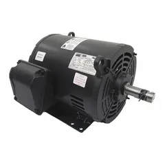 Open drip proof (ODP) enclosure. 7 1/2 hp, 3-phase, 3540 RPM at 60 Hz. Voltage 230/460V AC, full load current 17.8/8.9 A. Rigid base mount. Suitable for pumps, fans, conveyors, and compressors in clean, dry environments.