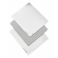 HOFFMAN Interior Panel: Back Panel Panel, 32 in Overall Ht, 22.5 in Overall Wd, Steel, Powder Coated (MPN A36N24MP)