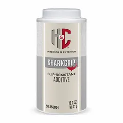 This clear, solvent-based anti-slip additive is designed for interior floor coatings. When mixed into paint or sealant, it provides slip resistance for surfaces such as industrial floors, workshops, and commercial spaces. The 3.2 oz container treats 1 gallon of coating.