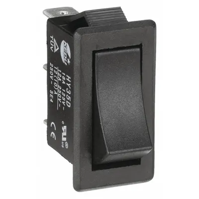 OEM Rocker Switch: Series HY35, 3 Positions, SPDT, On/Off/On - General Purpose Rocker Switches