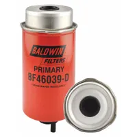 BALDWIN FILTERS Fuel/Water Separator: Cartridge, 7 3/4 in Overall Lg, 3 1/2 in Outside Dia, FS20049 (MPN BF46039-D)