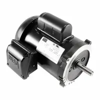 GRUNDFOS Pump Motor: Mfr Part # 99883316, Single Phase, 115/208-230V AC, 1/2 hp, 56C Frame Size