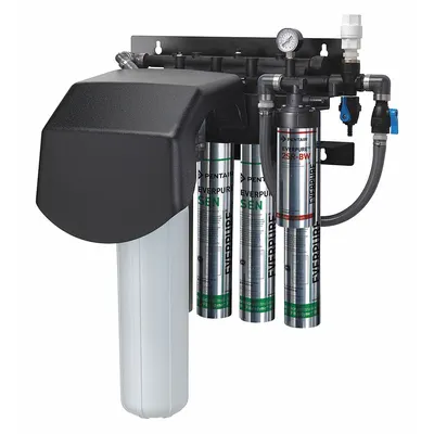 PENTAIR/EVERPURE Water Filtration System: 0.5 micron, 15 gpm, 200,000 gal - Drinking Fountain & Beverage Machine Water Filter Systems