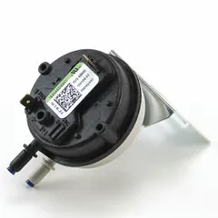 Replacement pressure switch for HVACR systems, used to monitor air or gas pressure in heating and cooling equipment. Ensures safe operation by verifying proper airflow or combustion pressure. Commonly applied in furnaces, boilers, and rooftop units.