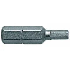 This APEX hex impact bit is designed for use with impact drivers to drive hex-head fasteners. It features a 7/32-inch hex head size, standard length, and is impact rated for high-torque applications. Made from S2 steel, it is sold in a 5-pack. Typical uses include automotive assembly, metal fabrication, and general construction.