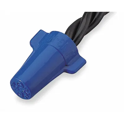 IDEAL 30-454 Twist-On Wire Connector, Blue, 600 V, 25-Pack - General Purpose Wire Connectors