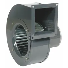 Direct-drive blower with 6 1/8 in wheel diameter delivering 321 cfm. Powered by a 1/10 hp, 230V AC, single-phase open motor with clockwise rotation. Suitable for OEM replacement in HVAC, ventilation, and air-moving systems.