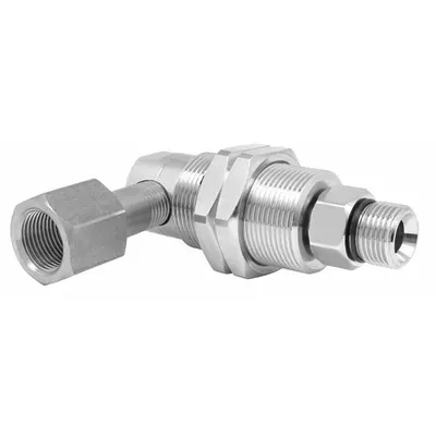 MOSMATIC Rotary Union: Elbow, Nickel-Plated C38500 Brass, 1 Passages, 3/8 in Rotating Shaft - Brass Rotating Joints & Unions