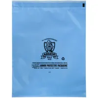 ARMOR POLY Reclosable Bag: 4 mil Thick, 12 in Wd, 15 in Lg, Hang Hole Not Included, 500 PK (MPN PB4B1215ZIP)