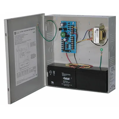 ALTRONIX Power Supply 2Out 12Dc Or 24Dc @ 1.75A: Power Supply - Power Supply Boards with Enclosures
