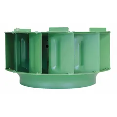 This Dayton wheel is a replacement component for HVACR fans, filters, and ventilation systems. It is designed to restore airflow in commercial or industrial air-handling units, exhaust fans, and blower assemblies. Compatible with manufacturer part number 1DYK6.