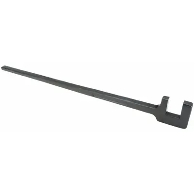WESTWARD F-Type Valve Wheel Wrench: 1 1/2 in Head Size, 26 1/2 in Overall Lg - F-Shaped Valve Wheel Wrenches