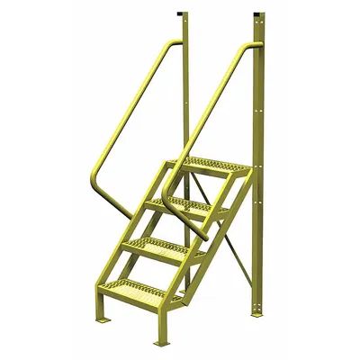 TRI-ARC Configurable Platform Ladder: 7.7 ft Overall Ht, 30 in Overall Wd, 20 in Overall Dp - Base Ladders & Stairs