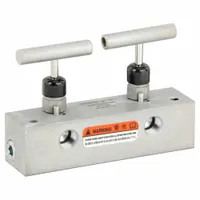 ENERPAC Hydraulic Split Flow Valve: 10,000 psi Max Pressure, AM21, 6 in Overall Lg