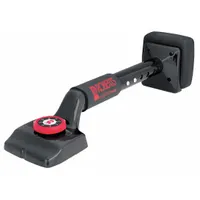 ROBERTS Carpet Knee Kicker: 4 3/4 in Overall Wd, 4 3/4 in Overall Ht, 4 in Clamp Face Wd, Steel, Adj (MPN 10-410)