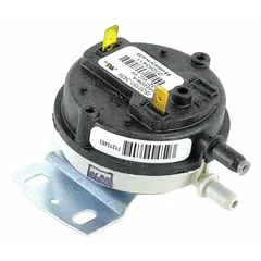 Pressure switch for HVACR systems, used to monitor air or gas pressure in heating and cooling equipment. Ensures safe operation by verifying proper airflow or combustion pressure. Commonly applied in furnaces, boilers, and rooftop units.
