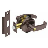 SARGENT Door Lockset: Storeroom Lever Locksets, Bronze, ADA Compliant (MPN 28-65G04 KL 10B)