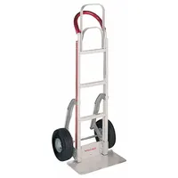 MAGLINER General Purpose Hand Truck: 500 lb, Flow-Back, Silver, Aluminum, Pneumatic, 48 in Handle Ht (MPN HMK122G145)
