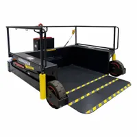 BALLYMORE Portable Loading Dock: Powered, 5,000 lb Load Capacity, 75 in L x 59 in W, Steel, Dual (MPN RT-PLD-5K)
