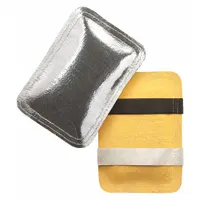 STEINER INDUSTRIES Glove Back-Aluminized Hand Pad: Fiberglass, Fiberglass Insulation, Fiberglass (MPN 15A87)
