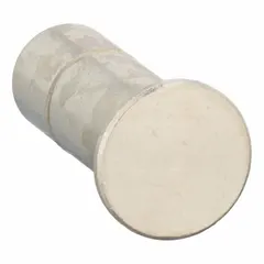 This push-to-connect cap is used to seal the end of 6 mm OD tubing in pneumatic or fluid systems. Made of nickel-plated brass with a silver finish, it has an overall length of 23/32 in. The cap provides a leak-proof closure without requiring tools.
