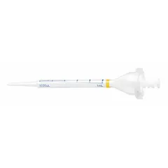 Non-sterile pipette tip made from biomedical grade plastic, clear in color, with a 1 mL capacity. Individually wrapped for single-use convenience, without filter. Suitable for precise liquid transfer in laboratory applications such as reagent dispensing and sample handling when sterility is not required.